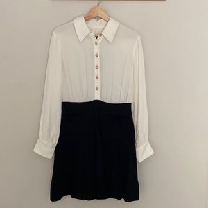 Gorgeous little J. Crew mini dress office chic